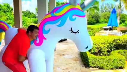 Nastya turns into a princess