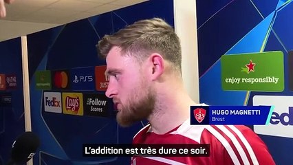 Brest - Magnetti : "Déçu mais fier du parcours"