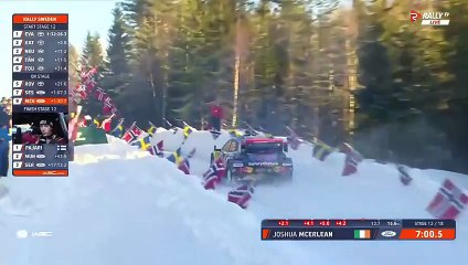 WRC 2025. Round 2. Sweden Day 3 SS12