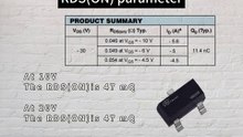 K520-VB is a SOT23 package P-Channel field effect MOS tube