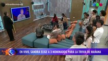 Gran Hermano 2024: a quiénes les dio una segunda oportunidad Sandra, la líder de la semana