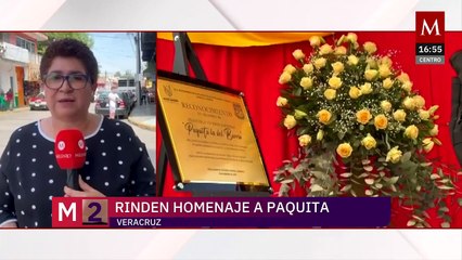 Rinden Homenaje a Paquita la del Barrio en Veracruz