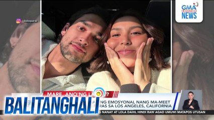 Kyline Alcantara, naging emosyanal nang ma-meet ang pamilya ni Kobe Paras sa Los Angeles, California | Balitanghali