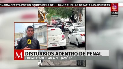 Reportan disturbios dentro del penal de Barrientos; golpean a interno que extorsionaba
