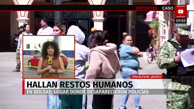 Encuentran bolsas con restos humanos en Jalisco; investigan vínculo con policías desaparecidos