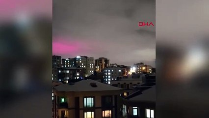 İstanbul'da görülen pembe bulutların nedeni ortaya çıktı