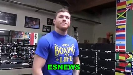 CANELO REACTION TO MIKE TYSON SAYS HE BEATS BJS IN 1 TO 2 RDS  EsNews Boxing