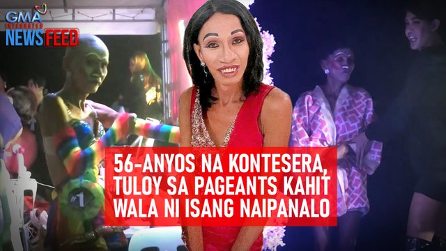 56-anyos na kontesera, tuloy sa pageants kahit wala ni isang naipanalo | GMA Integrated Newsfeed