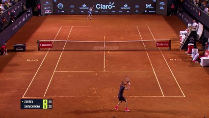 Zverev grinds his way into Rio quarter-finals