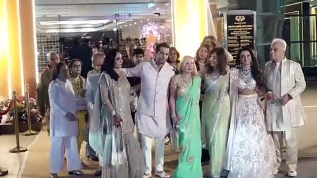 Star Couple Aadar Jain & Alekha Advani's Cute Family Dance At Their Mega Mehndi Festivities