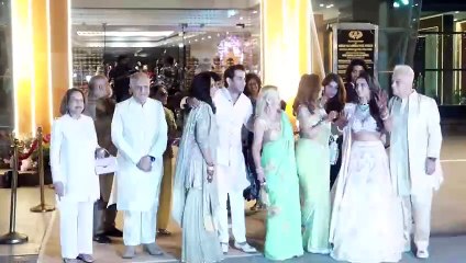 Star Couple Aadar Jain & Alekha Advani's Cute Family Dance At Their Mega Mehndi Festivities