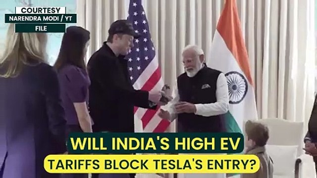 Tesla Eyes India, Trump Calls Factory Plan Unfair —Will Elon Musk Overcome Sky-High EV Tariffs
