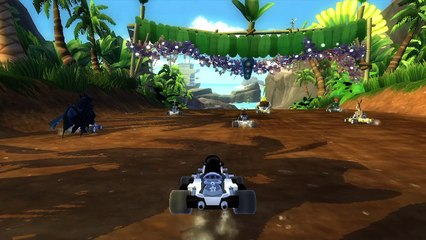 Racing With A Penguin And A Donkey (DreamWorks Super Star Kartz)