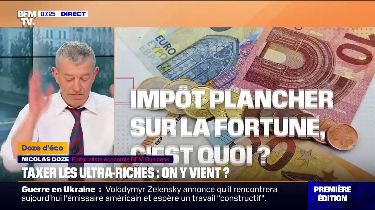 ÉDITO - Impôt plancher sur le patrimoine des "ultrariches": "Ça pourrait inciter des gens à vouloir quitter le pays et faire de l'exil fiscal"