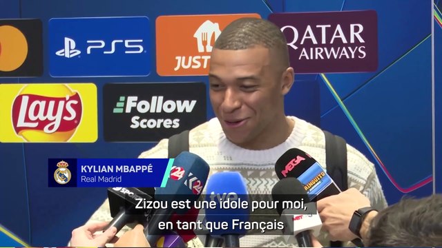 Real Madrid - Mbappé : “Si mon match fait sourire Zizou, je suis l’enfant le plus heureux du monde”