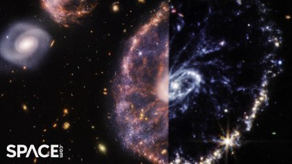 4K Cartwheel Galaxy Views Via Hubble Space Telescope