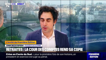 Amir Reza-Tofighi, président de la CPME: "Plus l'espérance de vie augmente et plus il faudra travailler pour pouvoir payer les retraites"
