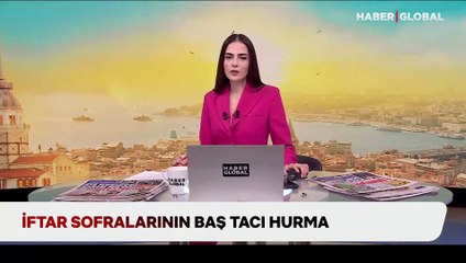 İftar sofralarının baş tacı hurmaların en pahalısı Kudüs hurması oldu
