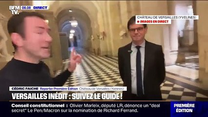 Château de Versailles: dans les coulisses de la salle du congrès avec Cédric fraiche