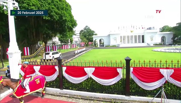 Detik-Detik Kedatangan Presiden Prabowo di Istana Negara Pakai Maung Jelang Pelantikan Kepala Daerah