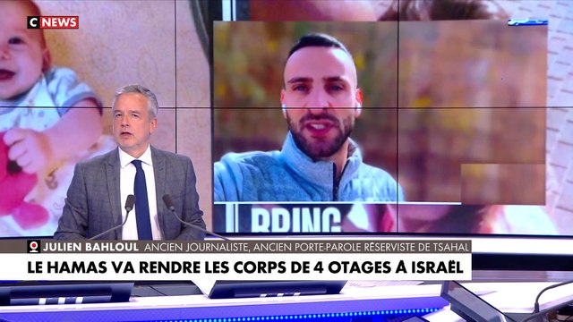 Julien Bahloul sur les quatre corps d'otages rendus par le Hamas à Israël ce jeudi
