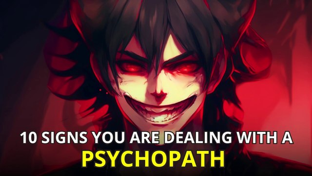 10 Signs you are dealing with a Psychopath