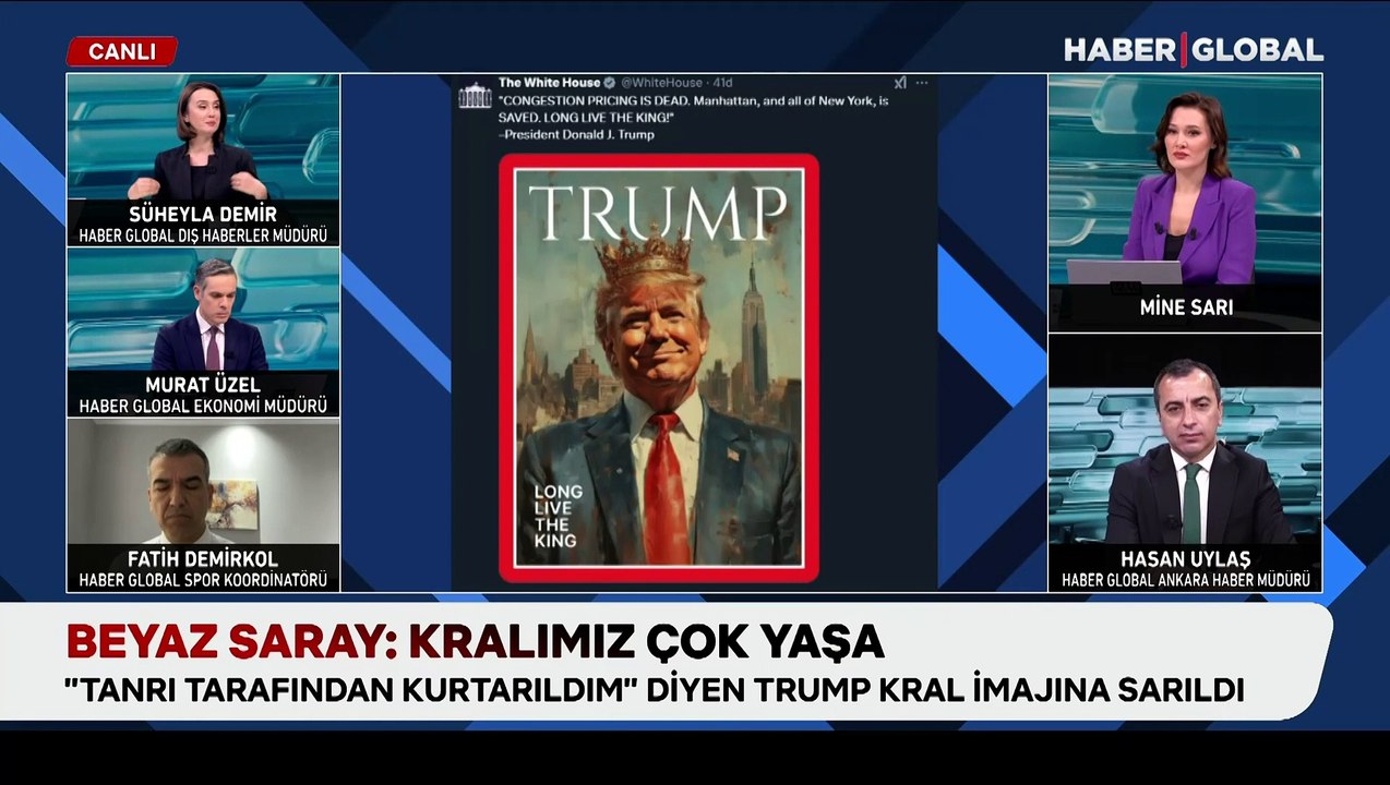 “Tanrı tarafından kurtarıldım” diyen Trump kral imajına sarıldı