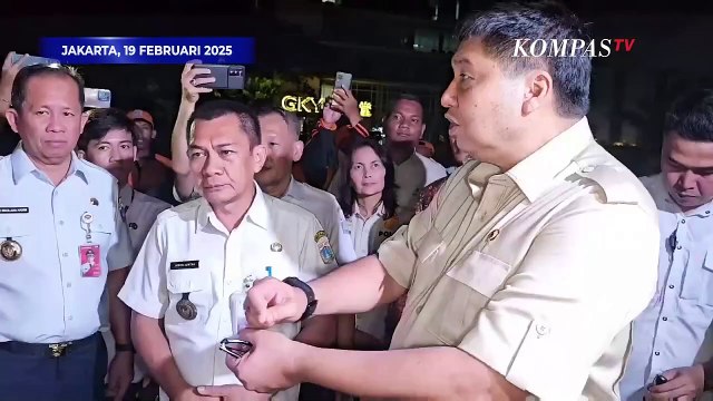Menteri Maruarar & Tito Karnavian Tinjau Lokasi Penutupan Jalan Tembus Permukiman Kapuk Muara