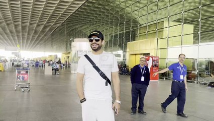 Jai Shambhu Raje: Chhaava Actor Vineet Kumar Singh's Energetic Entry At Mumbai Airport!!!
