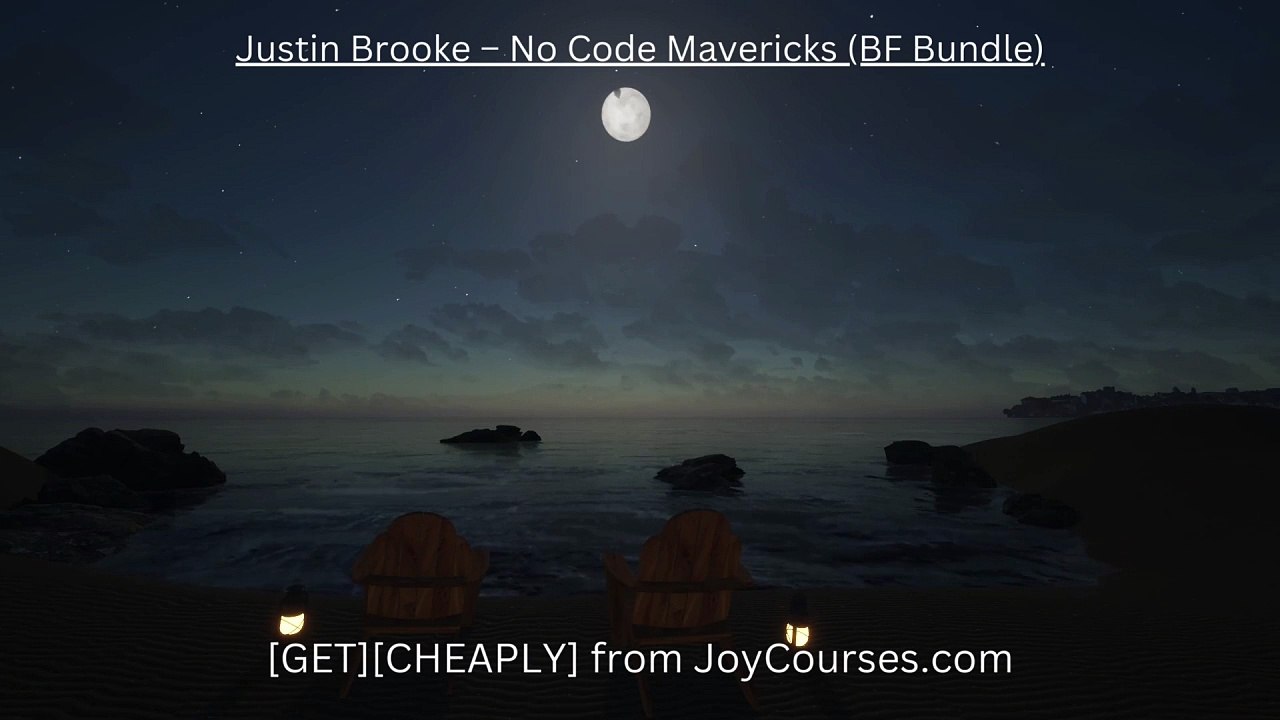 (JoyCourses.com)Justin Brooke – No Code Mavericks (BF Bundle)