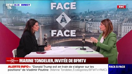 Pour Marine Tondelier, Richard Ferrand "n'est pas légitime" à la tête du Conseil constitutionnel