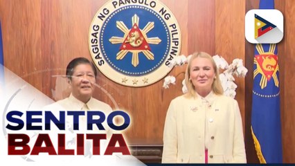 Czech Republic Defense Minister Jana Cernovacha, nag-courtesy call kay PBBM;