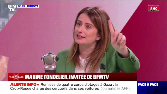 Potentielle interdiction des cigarettes: Je suis plutôt favorable à être très dure sur le tabac , assure Marine Tondelier