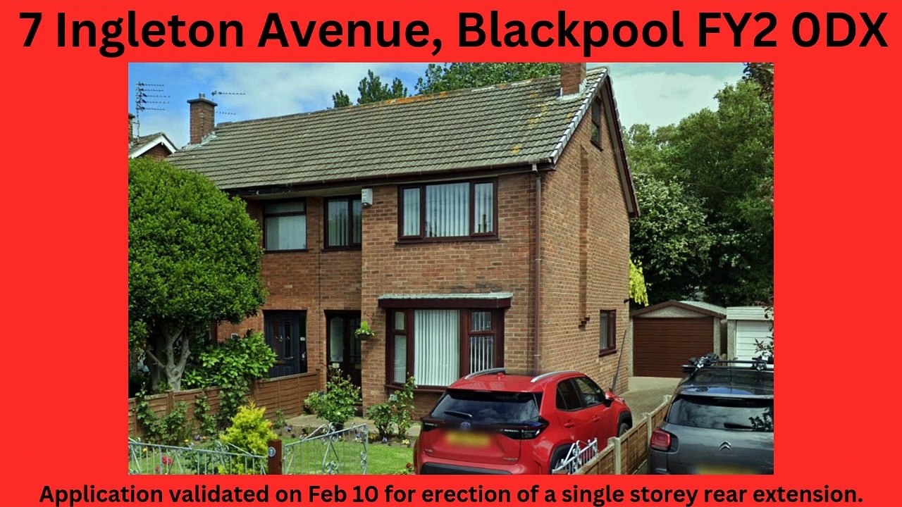 Blackpool & Fylde planning (10/2-16/2)