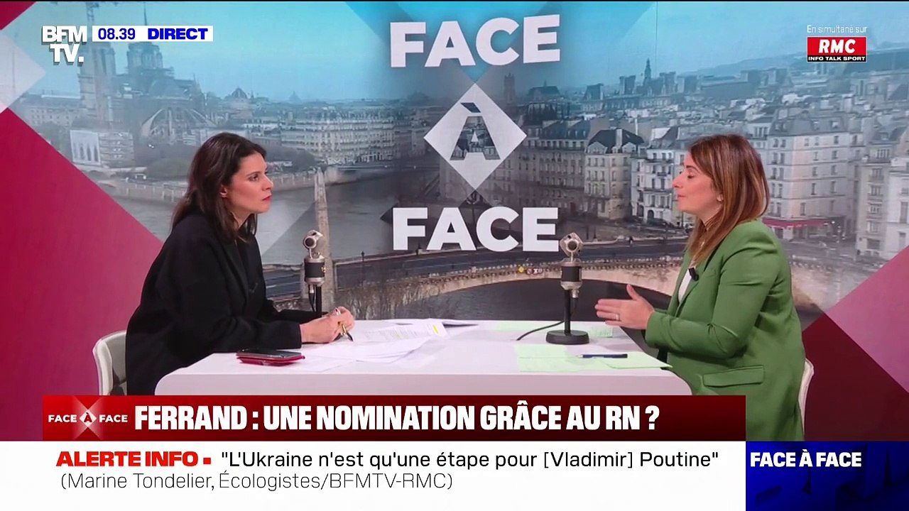 Guerre en Ukraine, interdiction des PFAS, SUV... L'interview de Marine Tondelier en intégralité