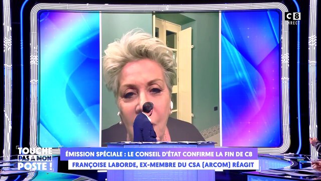 Françoise Laborde s'exprime sur la fin de C8 et NRJ12 dans Touche pas à mon poste
