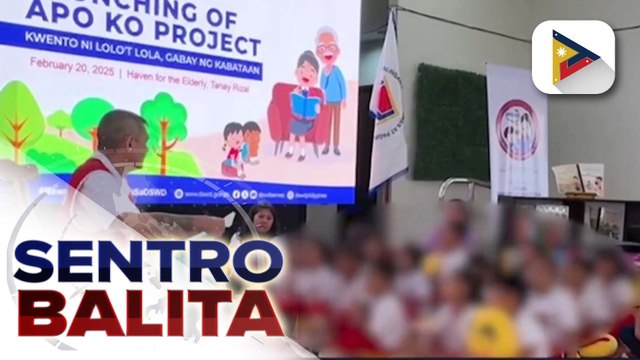 Programang ‘Apo Ko: Kwento ni Lolo at Lola, Gabay ng Kabataan’ na layong isulong ang...