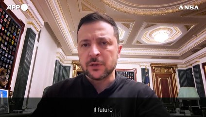 Zelensky, "importante che il lavoro con gli Usa sia costruttivo"