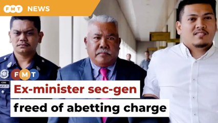 Court of Appeal frees ex-ministry sec-gen of abetting son in graft case