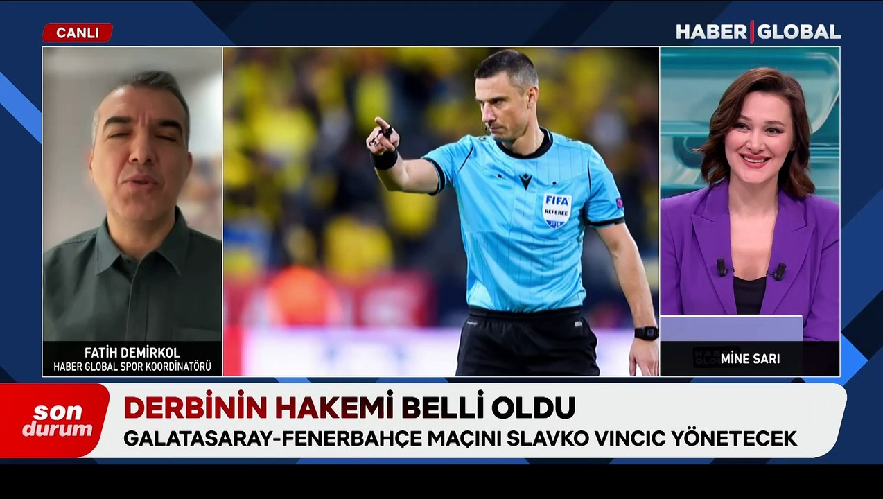 Derbiye atanan hakem Vincic neden tartışılıyor? İşte perde arkası...
