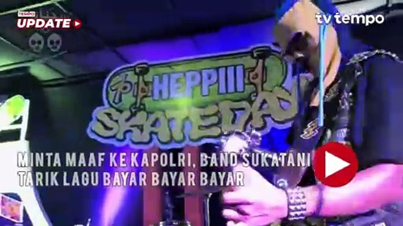 Minta Maaf ke Kapolri, Band Sukatani Tarik Lagu Bayar Bayar Bayar dari Seluruh Platform