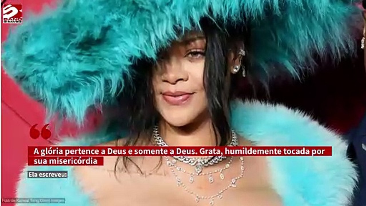Rihanna celebra após A$AP Rock ser inocentado por juri: 'A glória pertence a Deus'
