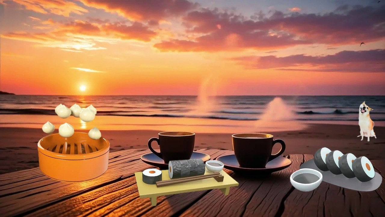Sunset Beach Coffee Jazz Music: Cheerful Bossa Nova for Relaxation & Uplifting Vibes