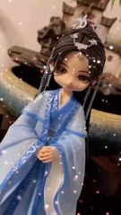 Diy hand made cute doll with clay #clayartt #clay #diy