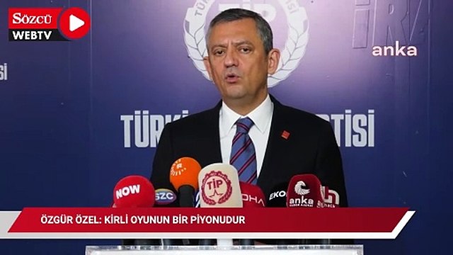 Özgür Özel'den çok sert 'Lütfü Savaş' tepkisi