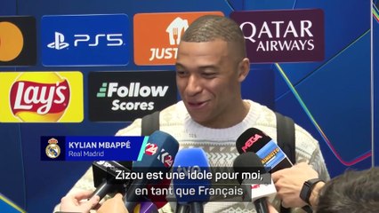 Mbappé : “Si mon match fait sourire Zizou, je suis l’enfant le plus heureux du monde”