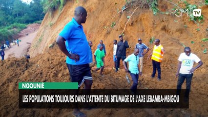 [#Reportage] Ngounié : les populations toujours en attente du bitumage de l'axe Lebamba-Mbigou