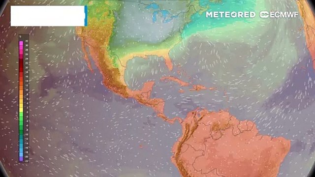 Masa de aire frío y frente frío No. 28 se extienden sobre el oriente, sur del Golfo de México y la Península de Yucatán,