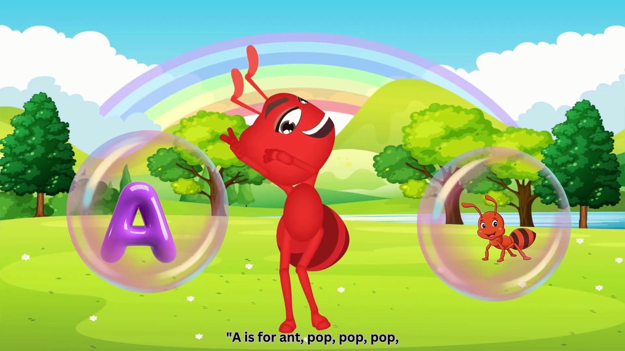 NEW ABC SONG | BUBBLE ABC | ABC PHONIC SONG | LEARN ABC #nurseryrhymes #kidssongs #abcsong #abc