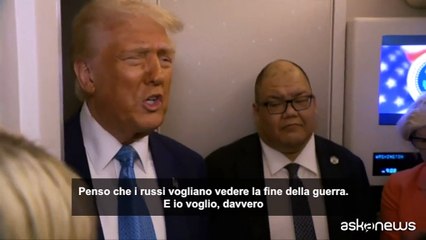 Trump: i russi hanno gli assi in mano nei colloqui sull'Ucraina